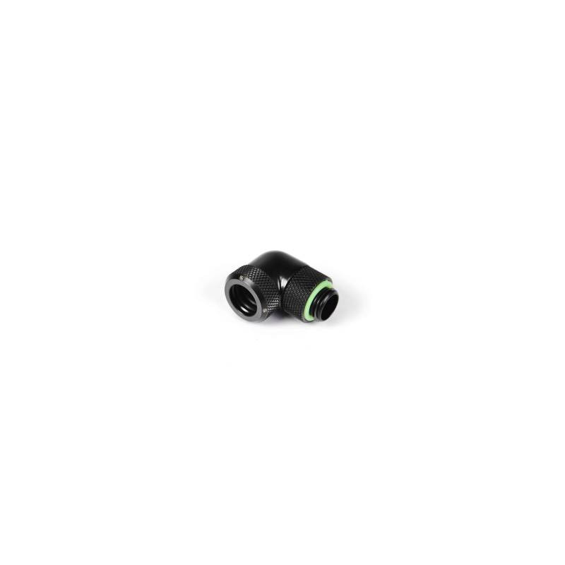 BARROW ADATTATORE 90° RUOTABILE 14MM TUBO RIGIDO G1/4 BLACK