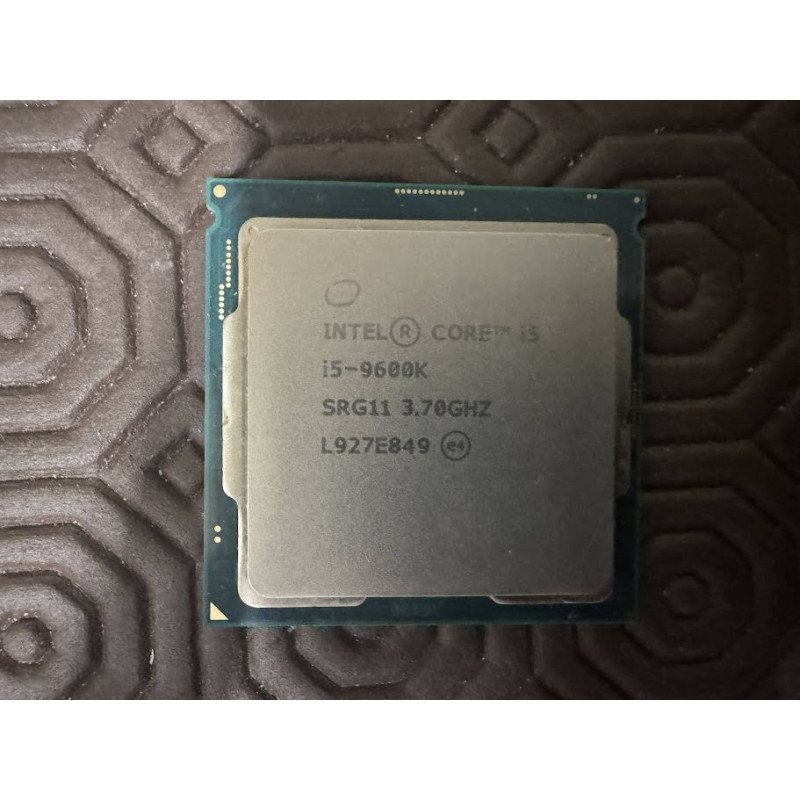INTEL PROCESSORE I5 9600K SOCKET 1151v2 - USATO GARANTITO