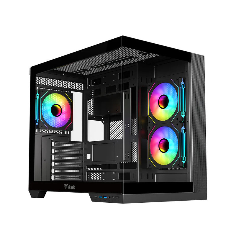 ITEK DARK CAVE DS BLACK ATX