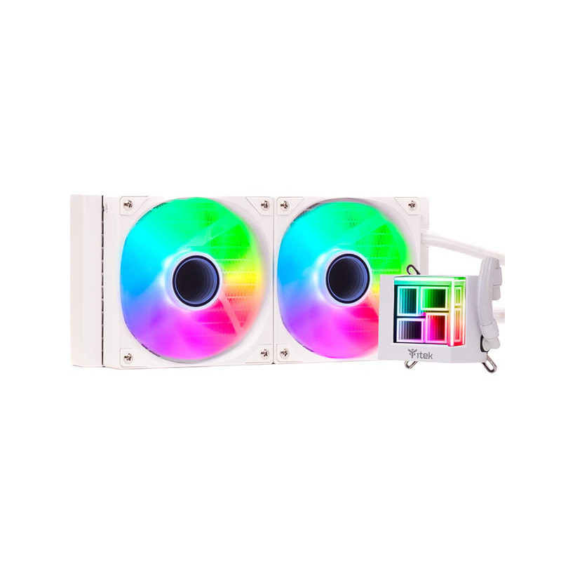 ITEK HYDRO CUBE 240 ARGB WHITE