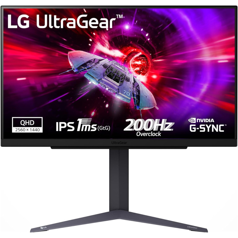 LG 27' GAMING 27GS75Q 2K QHD IPS 200HZ FLAT