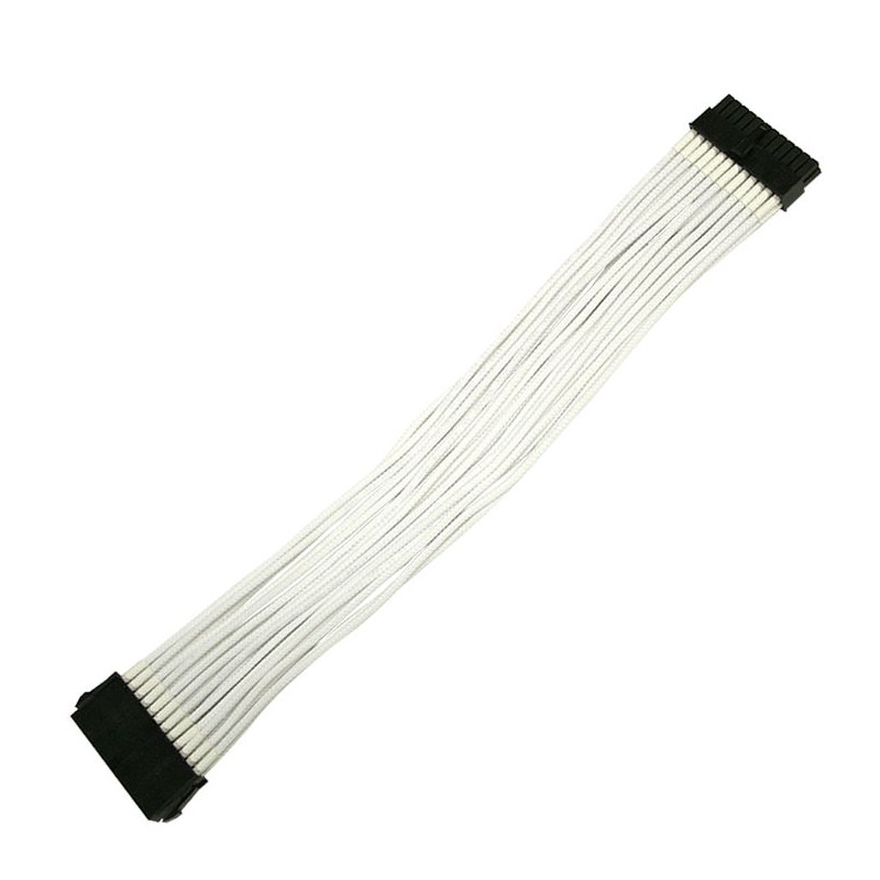 NANOXIA PROLUNGA SLEEVED 24 PIN  PER SCHEDE MADRI 30CM WHITE
