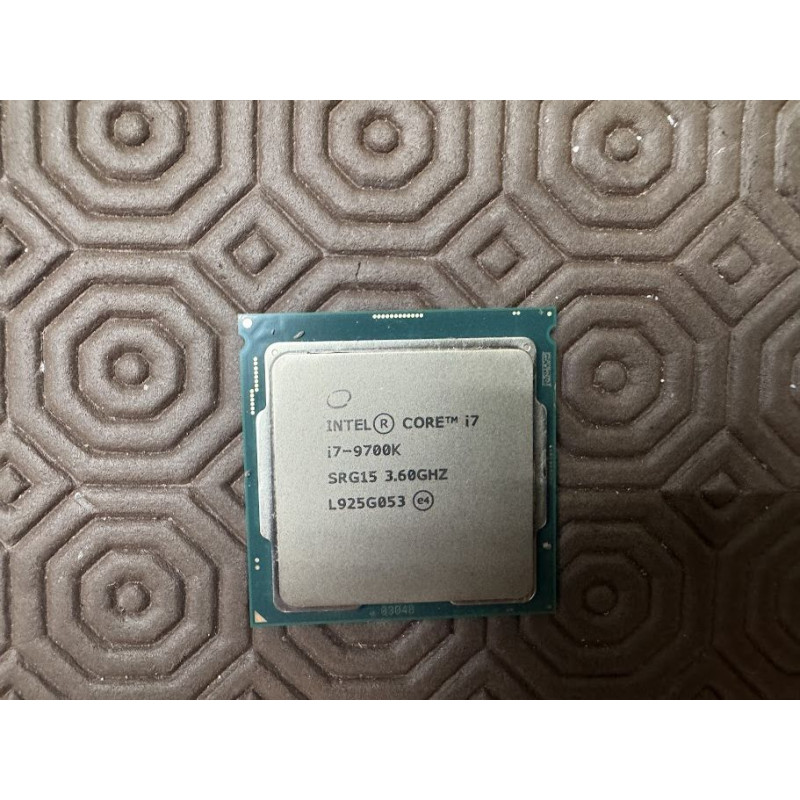 INTEL PROCESSORE I7 9700K SOCKET 1151 - USATO GARANTITO