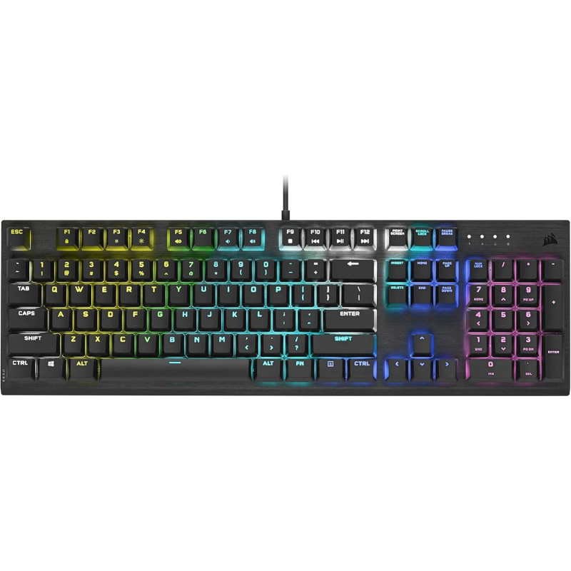 CORSAIR TASTIERA K60 RGB PRO CHERRY MX LINEAR