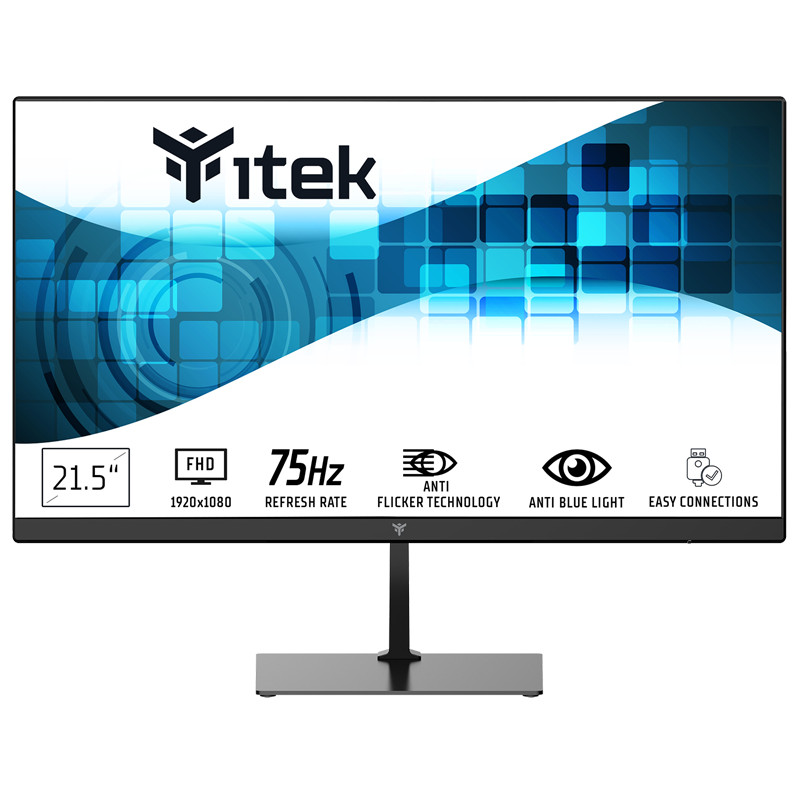 ITEK 21.5' ITMF22V075FHD VGA HDMI NO CASSE 75HZ