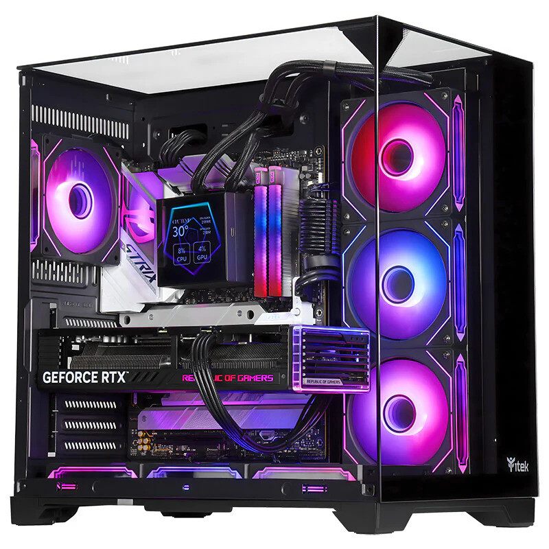 ITEK DARK CAVE PANO BLACK ATX