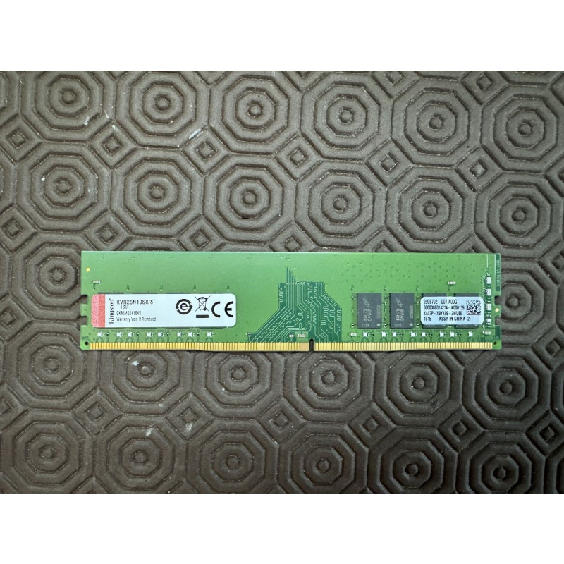KINGSTON DDR4 8GB 2666Mhz - USATO GARANTITO