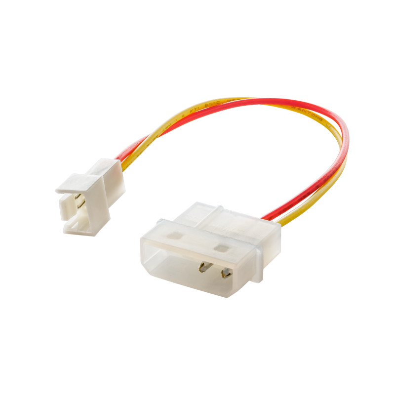 ADATTATORE DA 3 PIN A MOLEX PER ALIMENTAZIONE VENTOLE