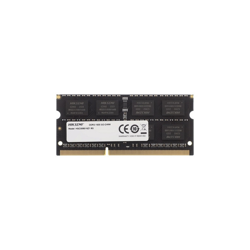 HIKVISION DDR3 SO-DIMM 8GB 1600MHZ VALUE LOW VOLTAGE 1.35V