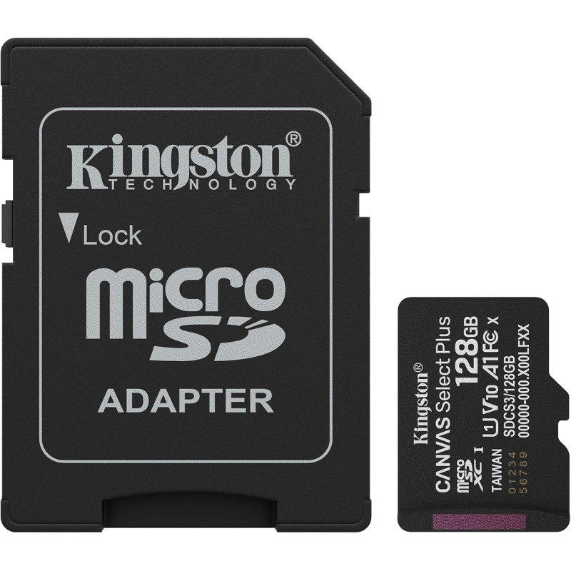 KINGSTON MICRO SD HC 128GB CLASSE 10