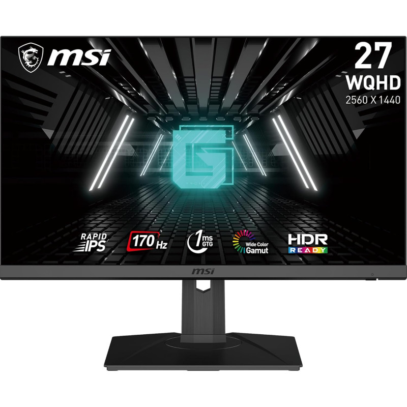 MSI 27' G272QPF QHD 2K DP HDMI 180HZ RAPID IPS