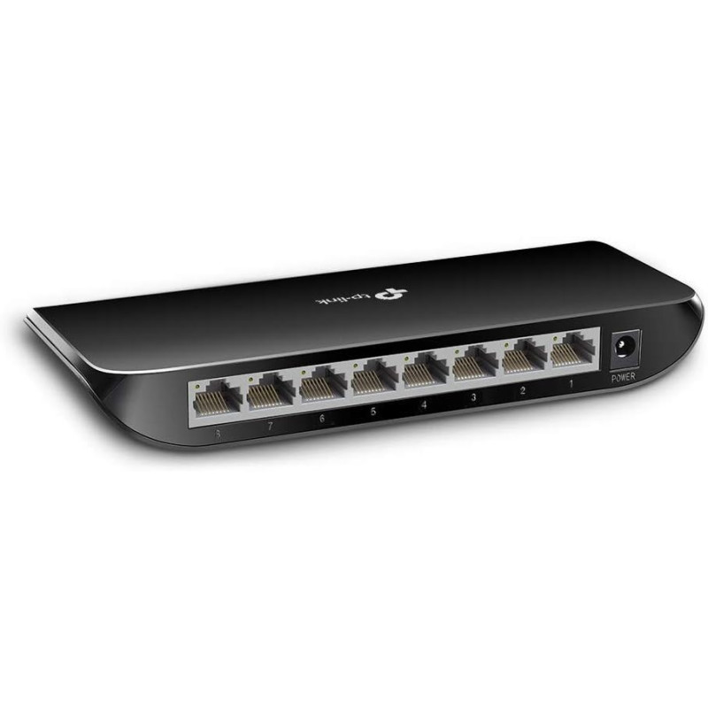TP-LINK HUB/SWITCH 10/100/1000 8PT TL-SG1008D