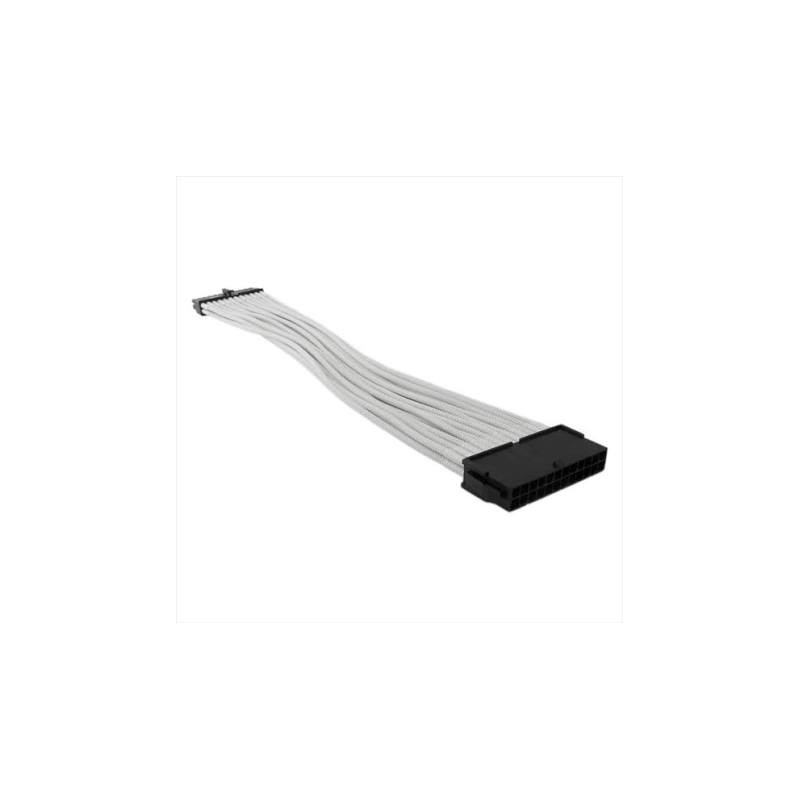 NANOXIA PROLUNGA SLEEVED 24 PIN  PER SCHEDE MADRI 30CM WHITE