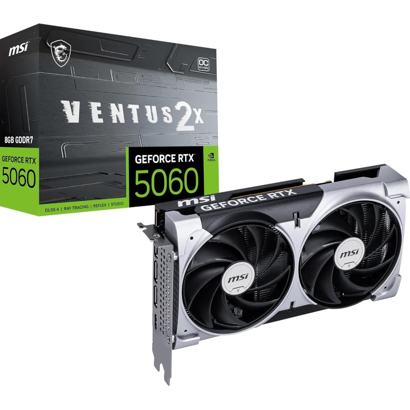 MSI GEFORCE 5060 RTX VENTUS 2X OC 8GB PCI-E