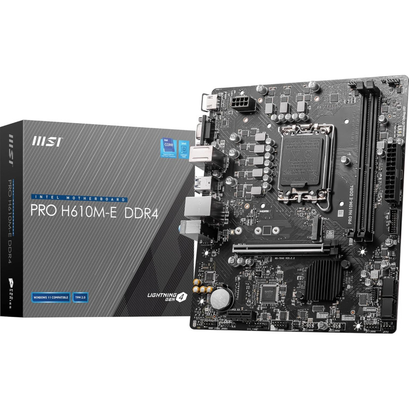 MSI H610M-E DDR4