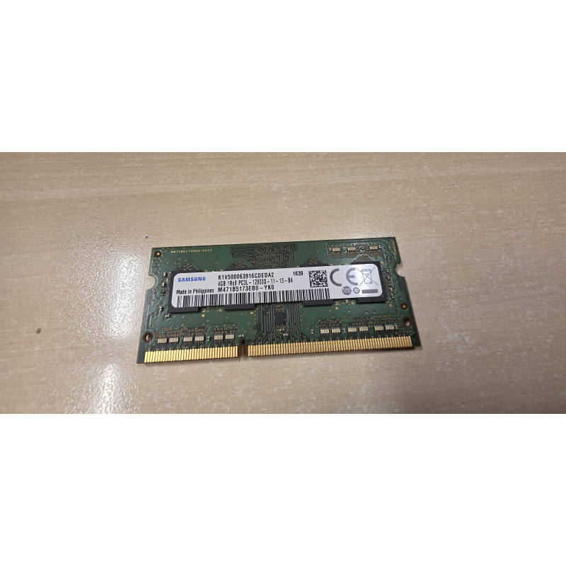 SAMSUNG SO DIMM DDR3 1600MHZ 4GB - USATO GARANTITO