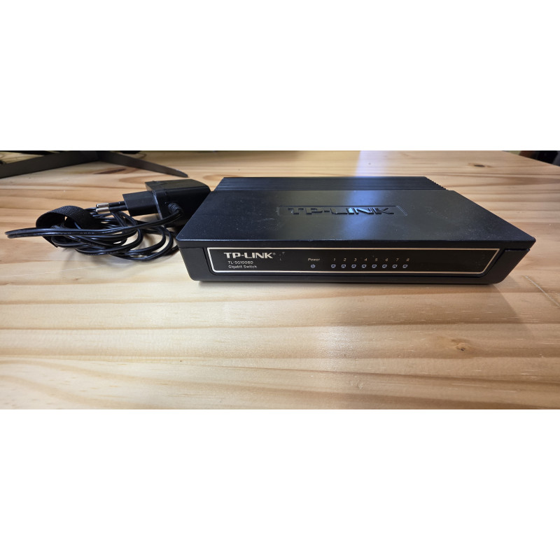 TP-LINK HUB SWITCH TL-SG1008D 8 PORTE - USATO GARANTITO