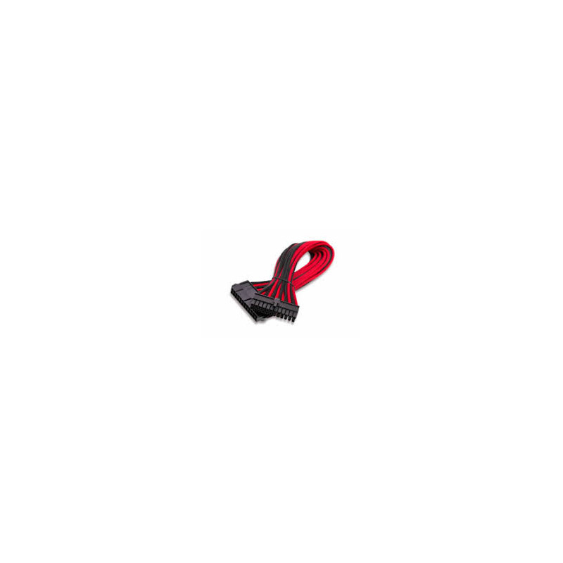 ITEK PROLUNGA SLEEVED 24 PIN  PER SCHEDE MADRI 30CM BLACK/RED
