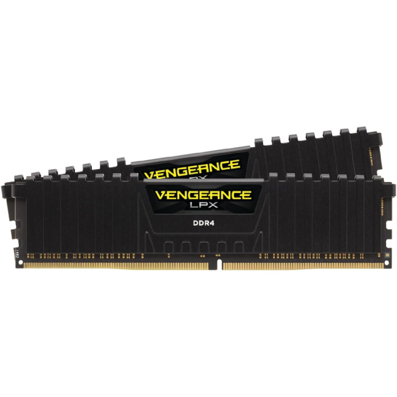 CORSAIR DDR4 32GB 3200MHZ VENGEANCE LPX BLACK(2X16GB)
