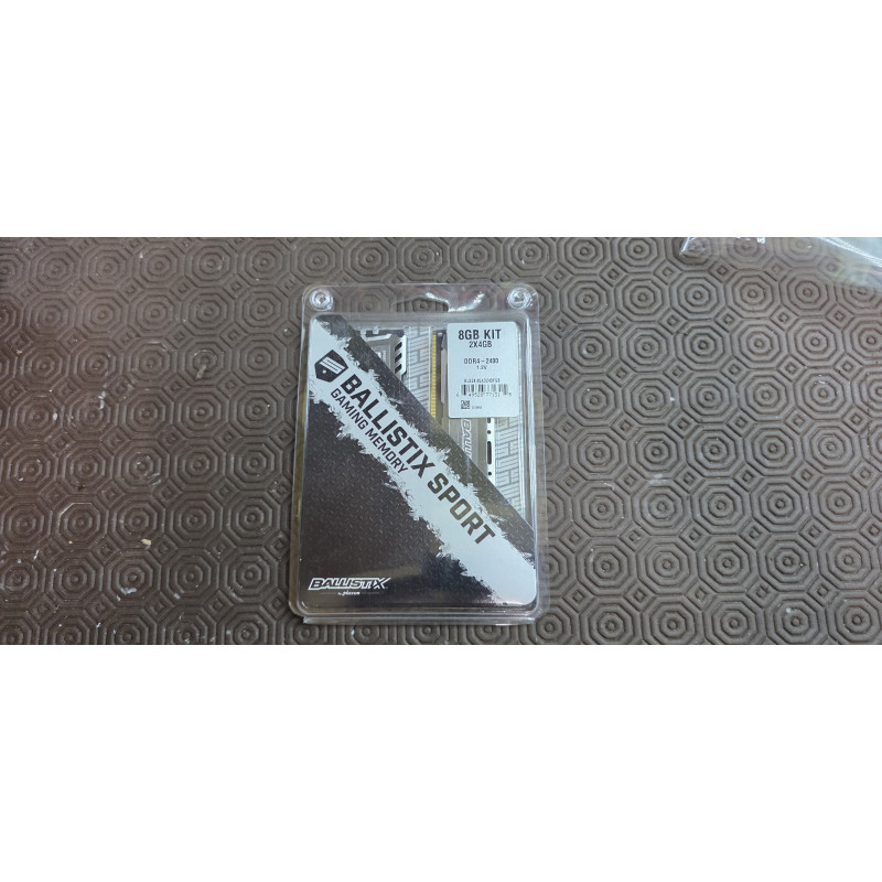 MICRON BALLISTIX DDR4 8GB (2x4) 2400MHZ  - USATO GARANTITO