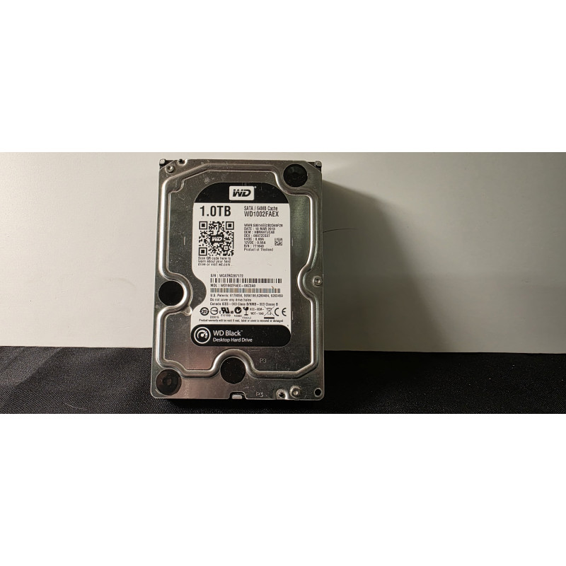 HDD WD BLACK 1 TB SATA - USATO GARANTITO