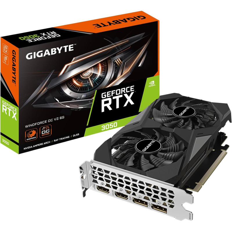 GIGABYTE GEFORCE 3050 RTX WINDFORCE OC V2 6GB PCI-E